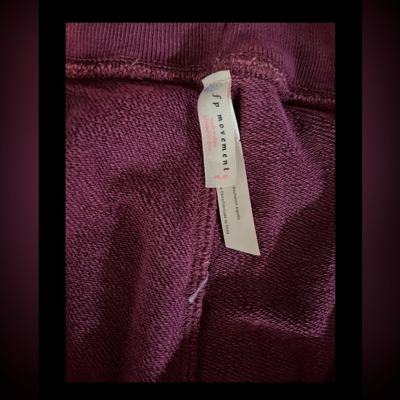 Free People On The Road Pants (mauve) Size M - Picture 4 of 5